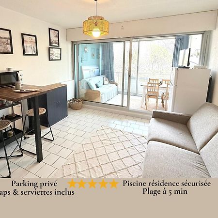 Appart Grande Motte Quartier Couchant - Parking - Balcon- Piscine - Plage 300M La Grande Motte Exteriér fotografie