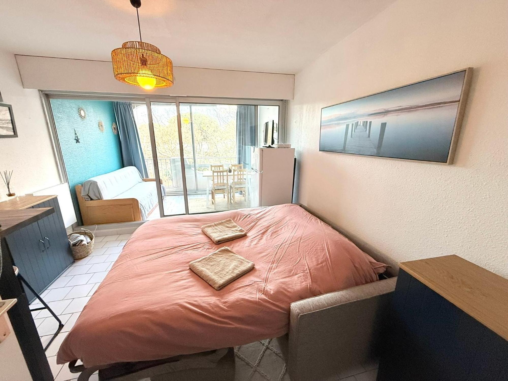 Appart Grande Motte Quartier Couchant - Parking - Balcon- Piscine - Plage 300M La Grande Motte Exteriér fotografie